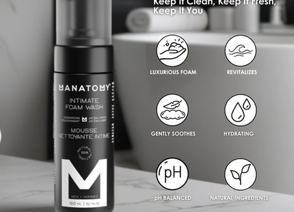 Manatomy - Intimate Foam Wash For Men | 150 mL