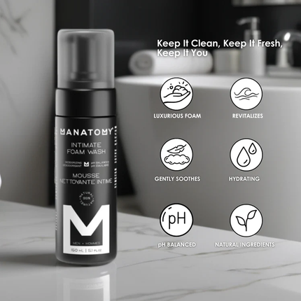 Manatomy - Intimate Foam Wash For Men | 150 mL