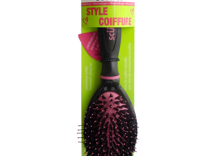 Scunci - Brushology Natural Boar Bristles Hair Brush