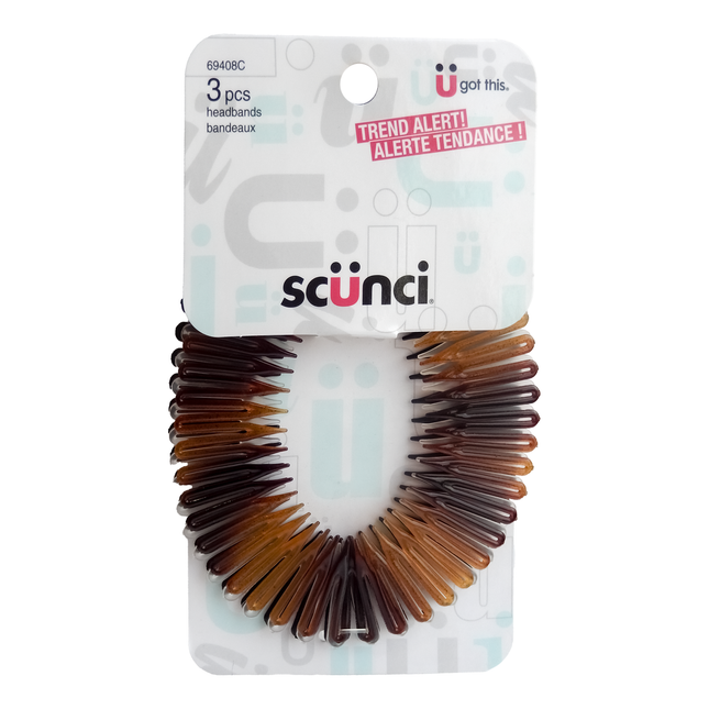 Scunci - U Got This 3 Style Headbands | 3 pcs