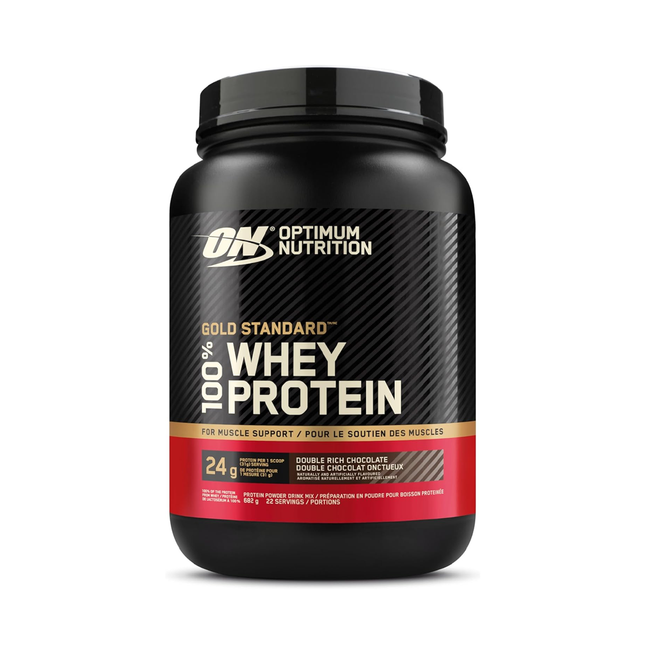 Optimum Nutrition - Gold Standard 100% Whey Protein Powder - Double Rich Chocolate | 682 g