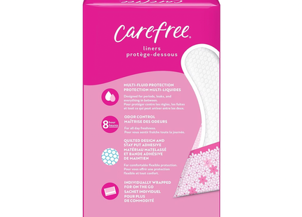 Carefree - Odor Control Long Daily Liners | 42 Liners