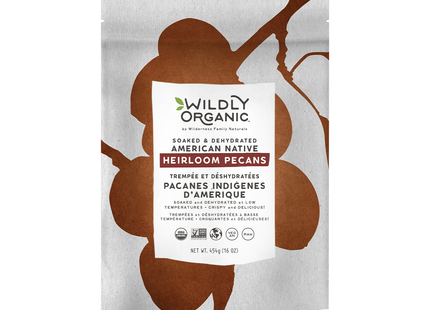 Wildly Organic - Pecans Soaked & Dehydrated | 454 g