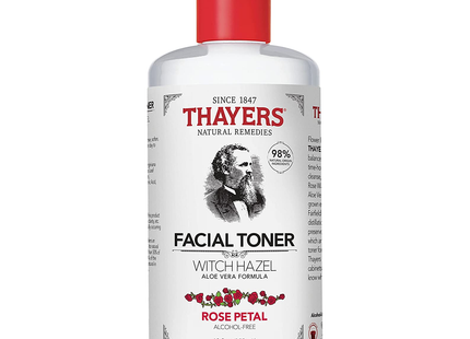 Thayers - Tonique pour le visage à l'hamamélis sans alcool - Tous types de peau | 355 ml