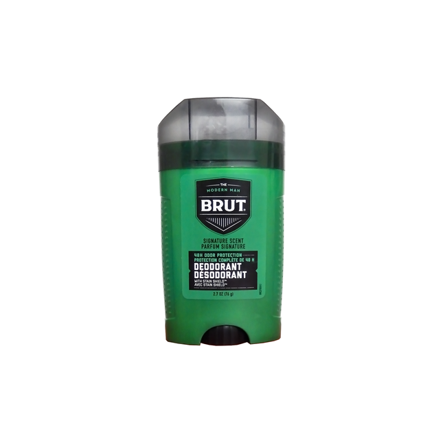 Brut - Parfum Signature - Déodorant 48H avec Protection anti-taches | 76g 