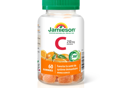 Jamieson - Vitamine C 250 mg Orange | 60 Gélifiés