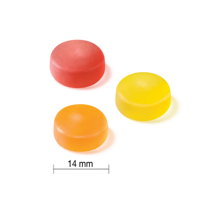 Jamieson - Gummies Vitamin D3 1000 IU - Orange, Lemon & Strawbery | 60 Gummies