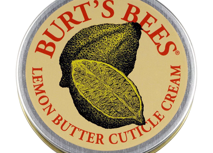 Burt's Bees - Crème pour cuticules 100 % naturelle au beurre de citron | 15g