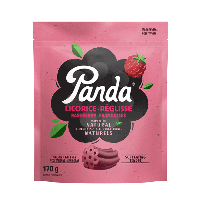 Panda - Réglisse à la framboise | 170 g