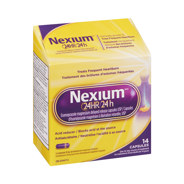 Nexium - Réducteur d'acide 24H | 14 gélules