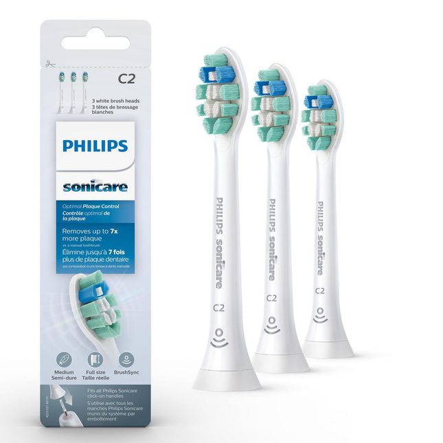 Philips - Contrôle optimal de la plaque Sonicare | 3x têtes de brosse