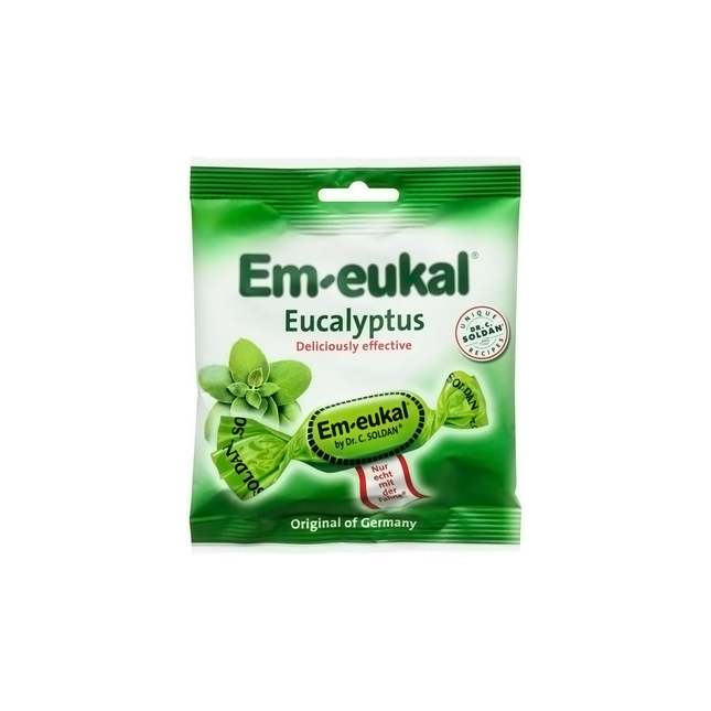 Em-eukal Throat Lozenges Eucalyptus