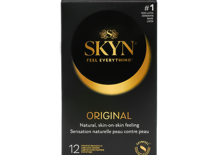 SKYN - Original Non-Latex Lubricated Condoms | 12 Condoms