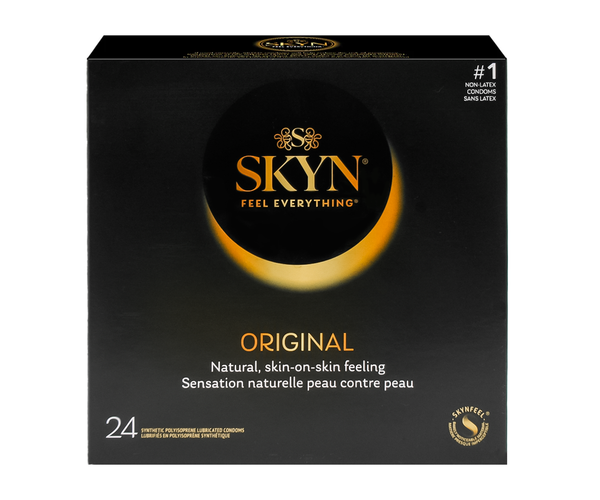 SKYN - Original Non-Latex Lubricated Condoms | 24 Condoms – White Cross