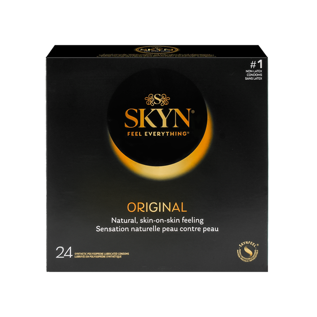 SKYN - Original Non-Latex Lubricated Condoms | 24 Condoms