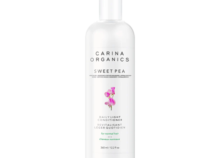 Carina Organics - Après-shampoing au pois de senteur (Daily Light) | 360 ml