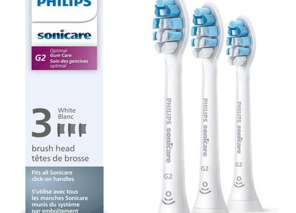 Philips - Sonicare G2 Optimal Gum Care, Extra Soft | 3 Brush Heads