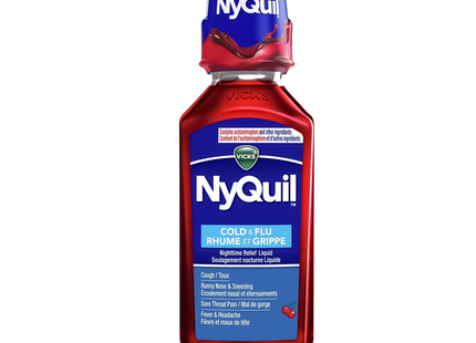 Vicks - NyQuil Rhume et Grippe Soulagement Nocturne | 236 mL
