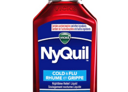 Vicks - NyQuil Rhume et grippe - Soulagement nocturne | 236 ml