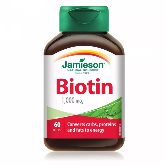 Jamieson - Biotin 1000mcg | 60 Tablets