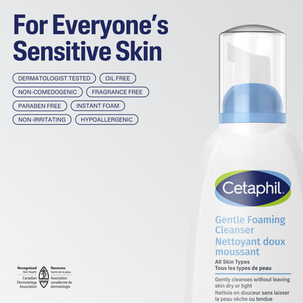 Cetaphil - Nettoyant moussant doux | 236 mL