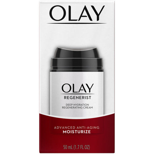 Crème régénératrice d'hydratation profonde Regenerist d'Olay - Hydratant anti-âge avancé | 50 ml