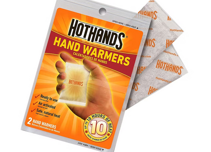 Hothands - Ready To Use Hand Warmers - 10hrs Of Heat | 2 Hand Warmers