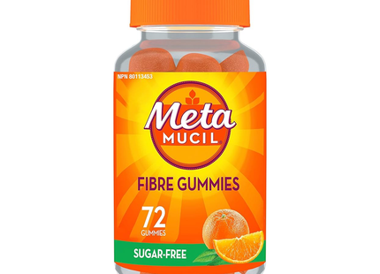 Metamucil - Bonbons gélifiés aux fibres, orange | 72 bonbons gélifiés