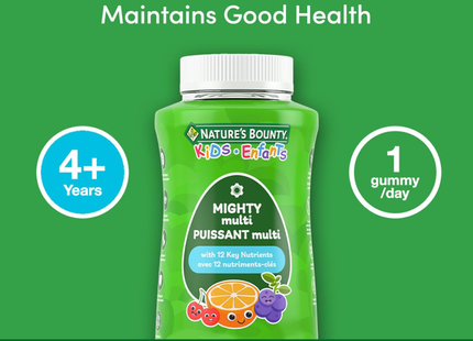 Nature's Bounty - Kids Mighty Multivitamin | 150 Gummies
