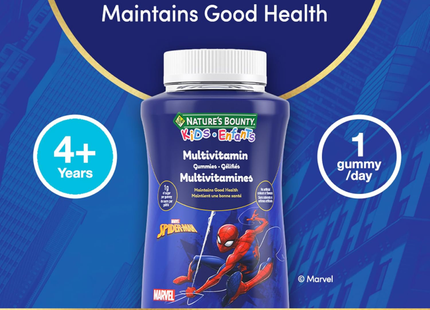 Nature's Bounty - Kids Multivitamin Spider-Man | 150 Gummies