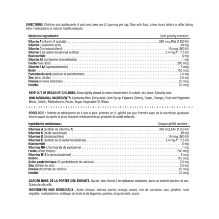 Nature's Bounty - Multivitamines pour enfants Voitures | 150 Gélifiés