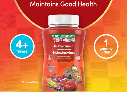 Nature's Bounty - Multivitamines pour enfants Voitures | 150 Gélifiés