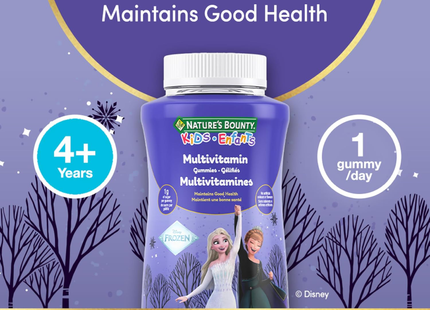 Nature's Bounty - Multivitamines Enfants La Reine des Neiges | 150 Gélifiés