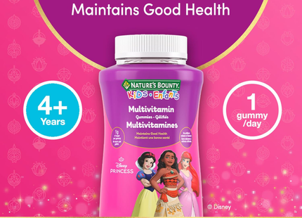 Nature's Bounty - Kids Multivitamin Princess | 150 Gummies