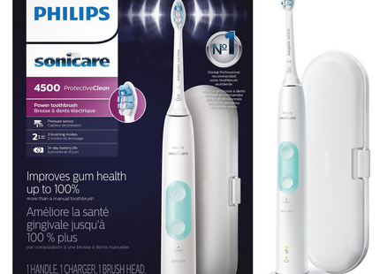 Philips - Sonicare Electric Toothbrush 4500 | 1 Kit