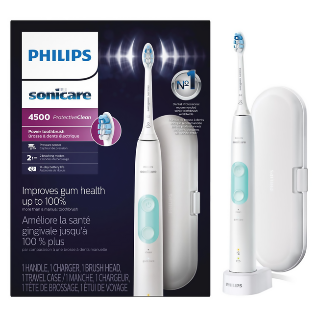 Philips - Sonicare Electric Toothbrush 4500 | 1 Kit