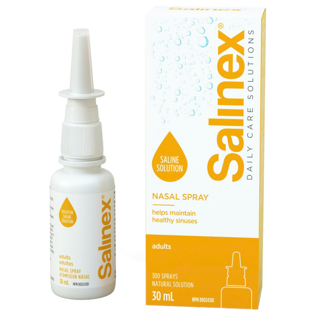 Salinex - Saline Solution Nasal Spray - Adults | 30 mL