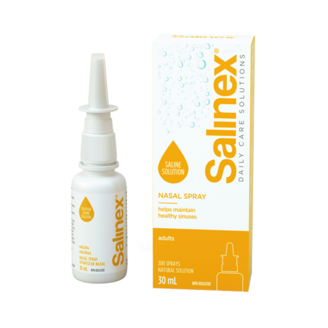 Salinex - Solution saline en vaporisateur nasal - Adultes | 30 ml