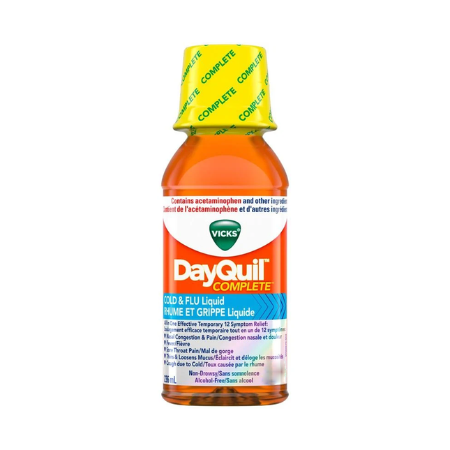 Vicks - DayQuil Complete Cold & Flu Syrup Non Drowsy | 236 mL