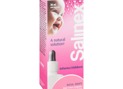 Salinex Saline Solution Nasal Drops for Infants/Children | 30 ml