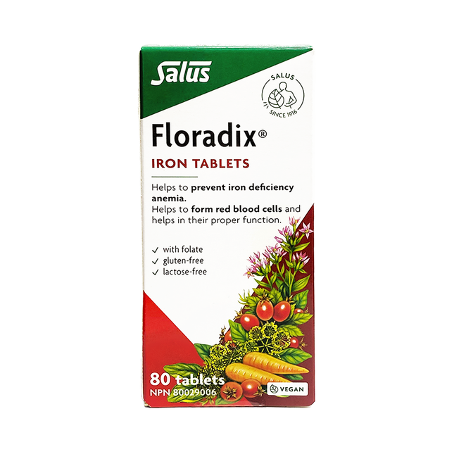 Salus - Floradix Iron Tablets | 80 Tablets