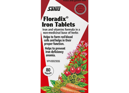 Salus - Floradix Iron Tablets | 80 Tablets