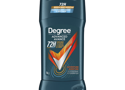 Degree -  Advanced 72H Body Heat Activated Antiperspirant, Adventure | 76 g