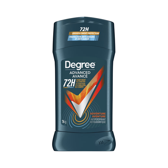 Degree -  Advanced 72H Body Heat Activated Antiperspirant, Adventure | 76 g