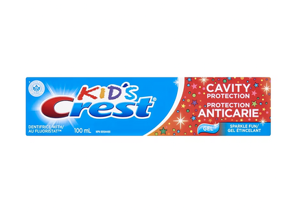 Crest - Kids Cavity Protection with Sparkle Fun Gel | 100 mL