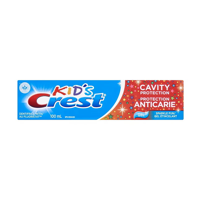 Crest - Kids Cavity Protection with Sparkle Fun Gel | 100 mL