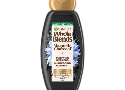 Garnier - Shampooing purifiant au charbon magnétique Whole Blends | 346 ml