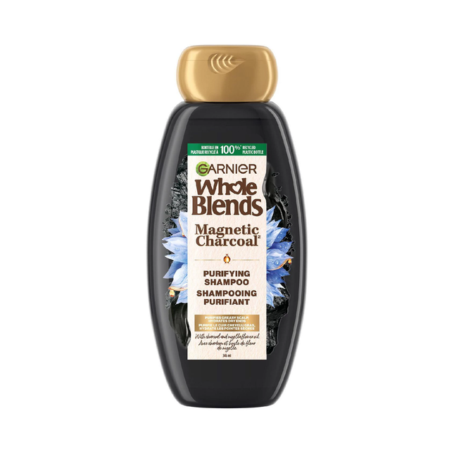 Garnier - Whole Blends Magnetic Charcoal Purifying Shampoo | 346 mL
