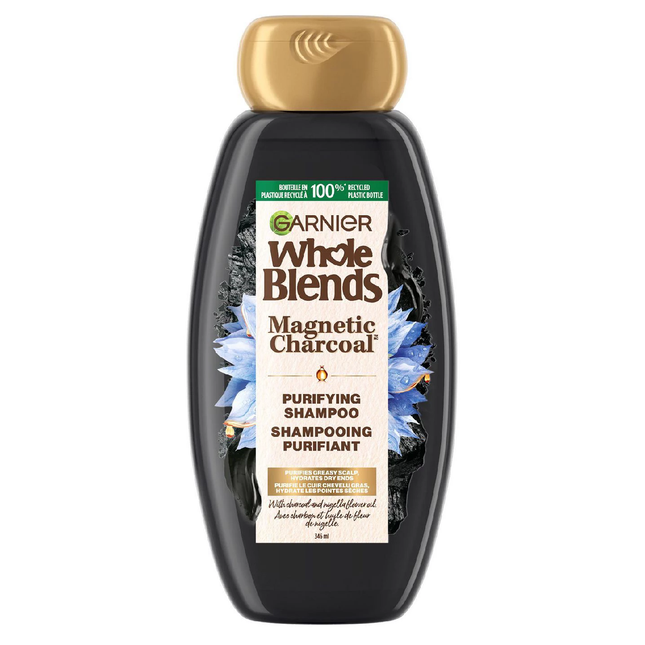 Garnier - Whole Blends Magnetic Charcoal Purifying Shampoo | 346 mL