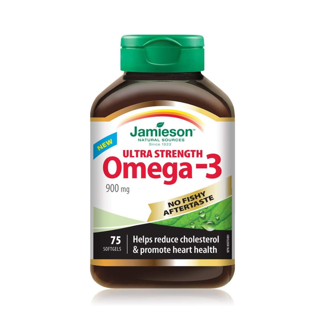 Jamieson - Oméga-3 ultra fort 900 mg | 75 gélules